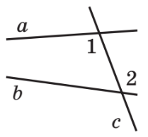 Малюнок А: внутрішні різносторонні кути