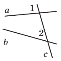Малюнок В: відповідні кути