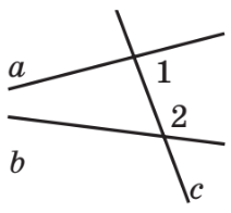 Малюнок Г: відповідні кути (інший варіант)